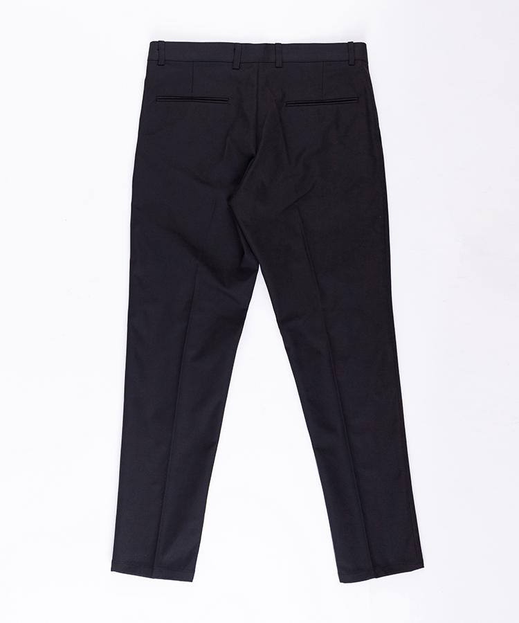 Seuteulaikeu Chino Slim Tapered Trousers (Black)