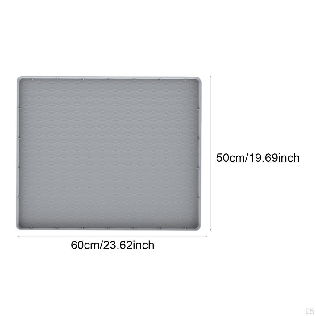 Fridge Mat Accessories Leakproof Gifts Practical Protection Appliance Freezer Tray