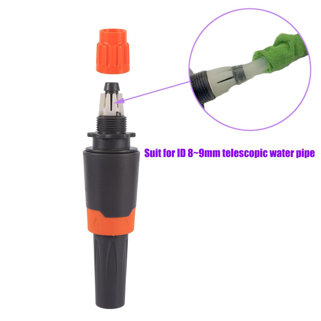 Adjustable Direct Injection Water Gun Garden Irrigation Watering Sprinkler High Pressure Car Wash Nozzle Household Cleaning Tool