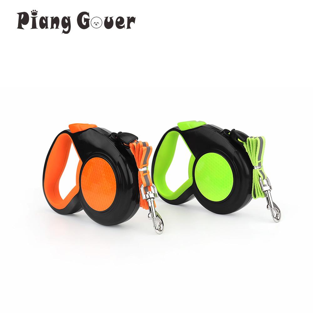 3M/5M/8M Automatic Retractable Reflective Dog Leashes Traction Rope Dogs Cat Walking Pet Leash Lead Automatic Extending