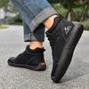 New Men's Fashionable Large-Size Leather Martin Boots: Comfortable, Soft, Non-slip, Hand-stitched Outdoor Boots