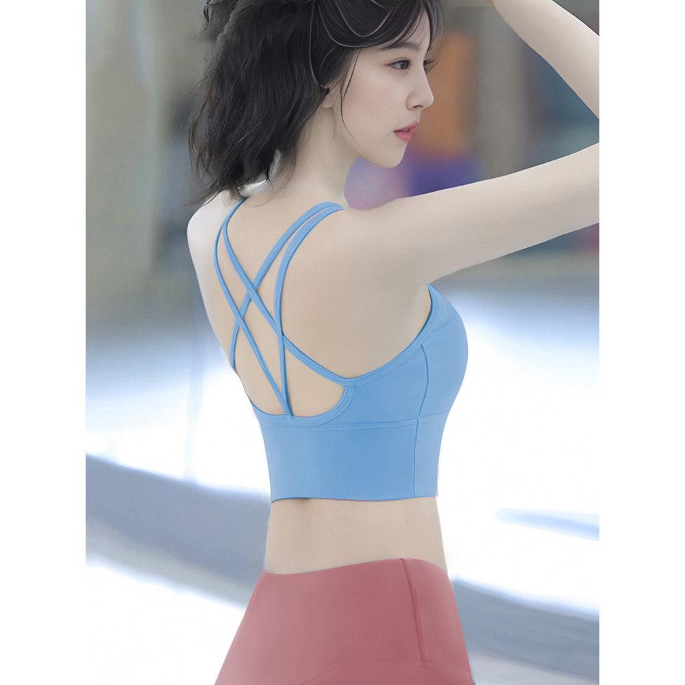 

2026 Macaron Yoga Top: Slimming & Whitening Pilates Fitness Vest Set M