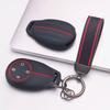 Premium Silicone Car Key Fob Cover For GAC AION S S Plus Y V LX Hyper With Keychain Soft Silicone Car Interior Accessories Anti-Scratch