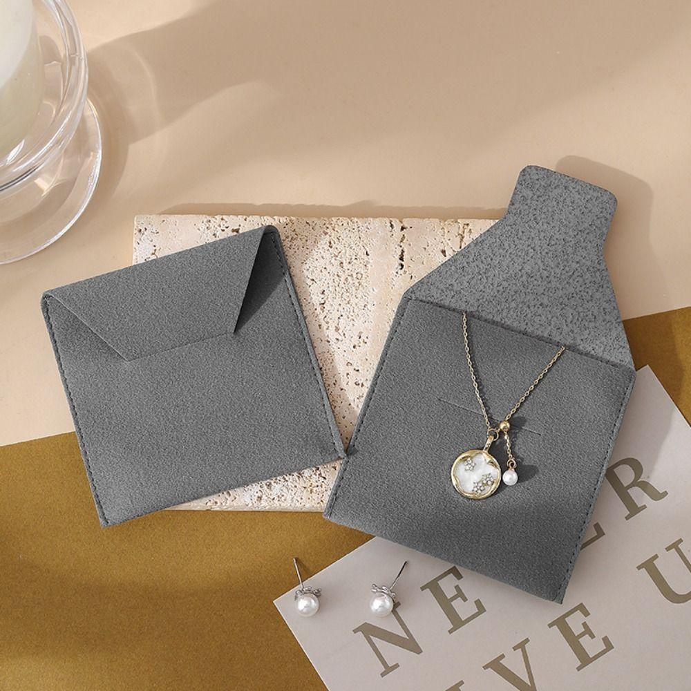 5Pcs Velvet Jewelry Packing Bag Bracelet Necklace Jewelry Holder Jewelry Storage Case  Outdoors