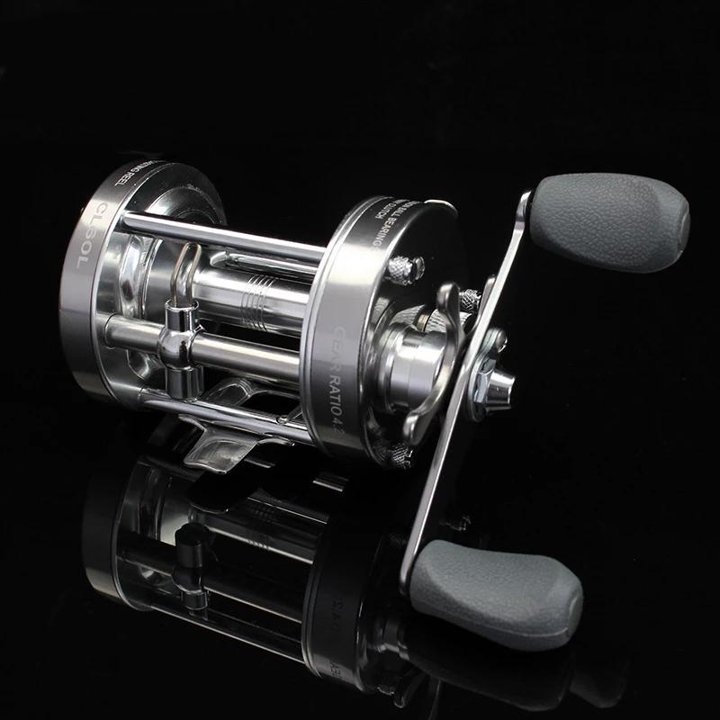 All Metal Super Strong Drum Trolling Fishing Reel High Quality Saltwater Double Brake Drum Wheel Casting Coil Max Drag 20kg LS