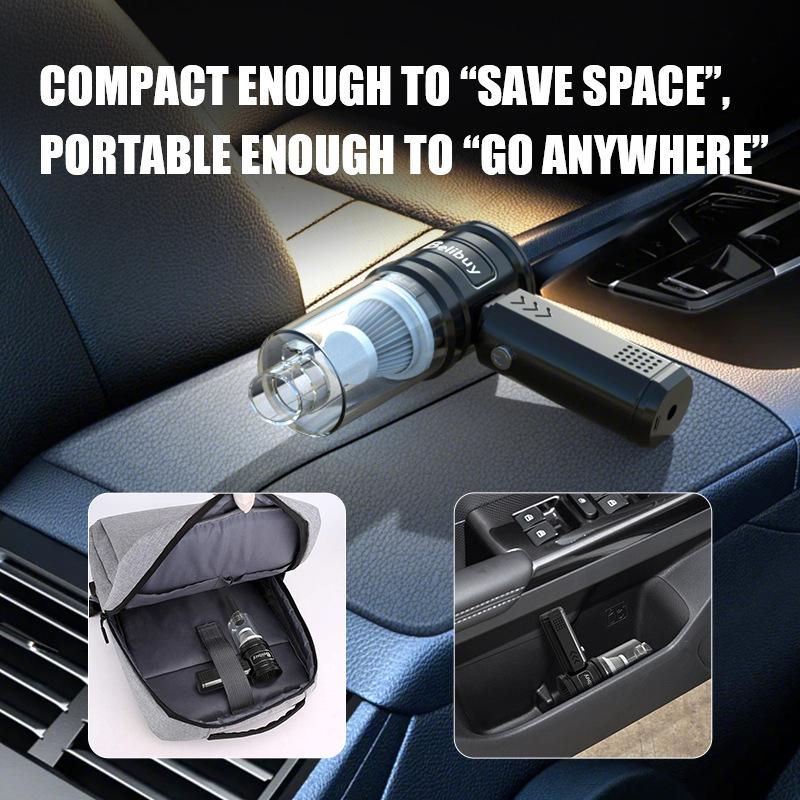 New Car Wireless Vacuum Cleaner 120W Powerful Portable Handheld For Home & Auto Lightweight Cordless Rechargeable 2025
