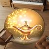 1pc magic lamp Round Chair mat Area Rug - Non-Slip, Floor Mat for Office, Bedroom, and Indoor Decor c1125232