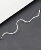 Blancier Fluid Slim Bm261B1283 Layered Snake Chain Men'S Bracelet