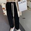Wide Leg Pants For Women With Plush Fleece And High Waist For Autumn Winter Casual Wear