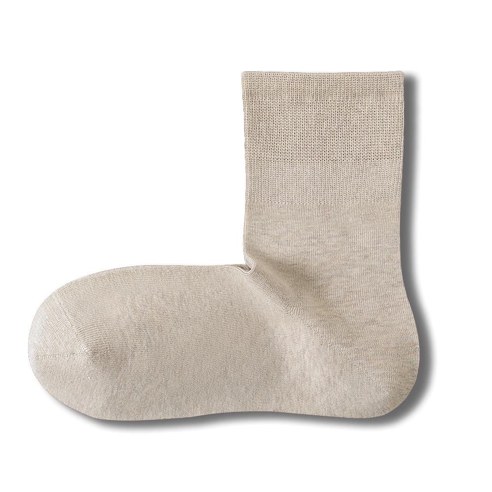 Premium Xinjiang Cotton Women's Mid-Length Antibacterial Socks for Autumn and Winter
