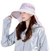 New outdoor big eaves hiking sun hat summer sun protection breathable fishing hat neck sun hat