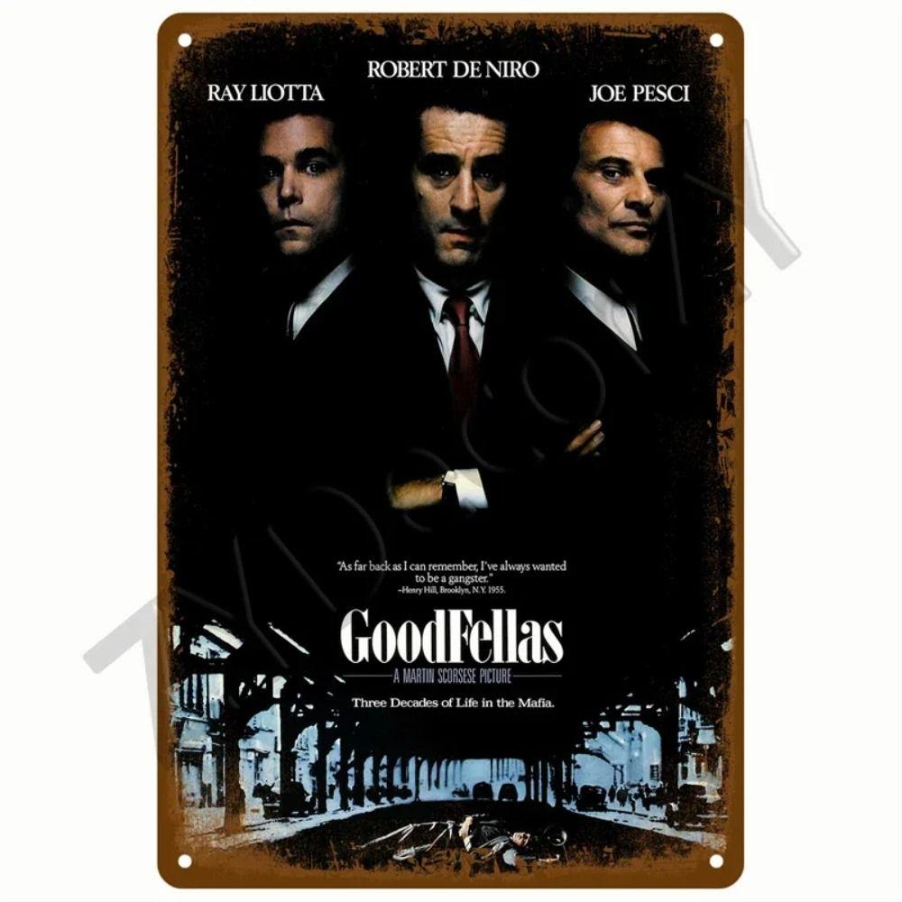 

Retro Metal Tin Sign Movies Decor For Home Bar Man Cave