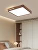 Nordic Simple Solid Wood Ceiling Lamp Modern Fashion Aisle Lamp Circular Three Color LED Lamp Ultra Thin Study Bedroom Lamp