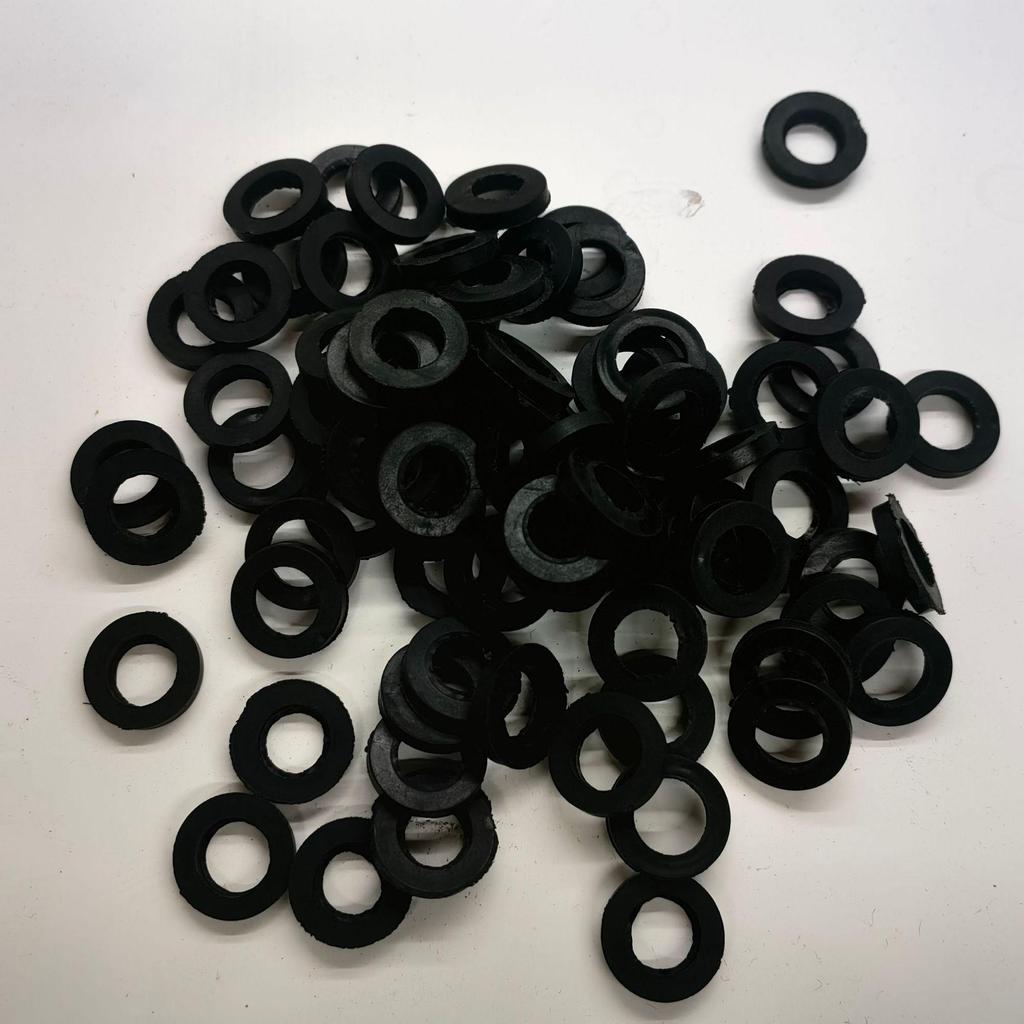 4-Punkt- und 6-Punkt-Gummidichtung & Unterlegscheiben-Set für Duschschlauch und Armatur