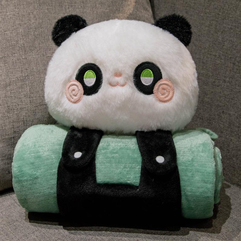 3D Cartoon Plush Doll Blanket - Office Nap & Air Conditioning Cover, Gift for All Ages