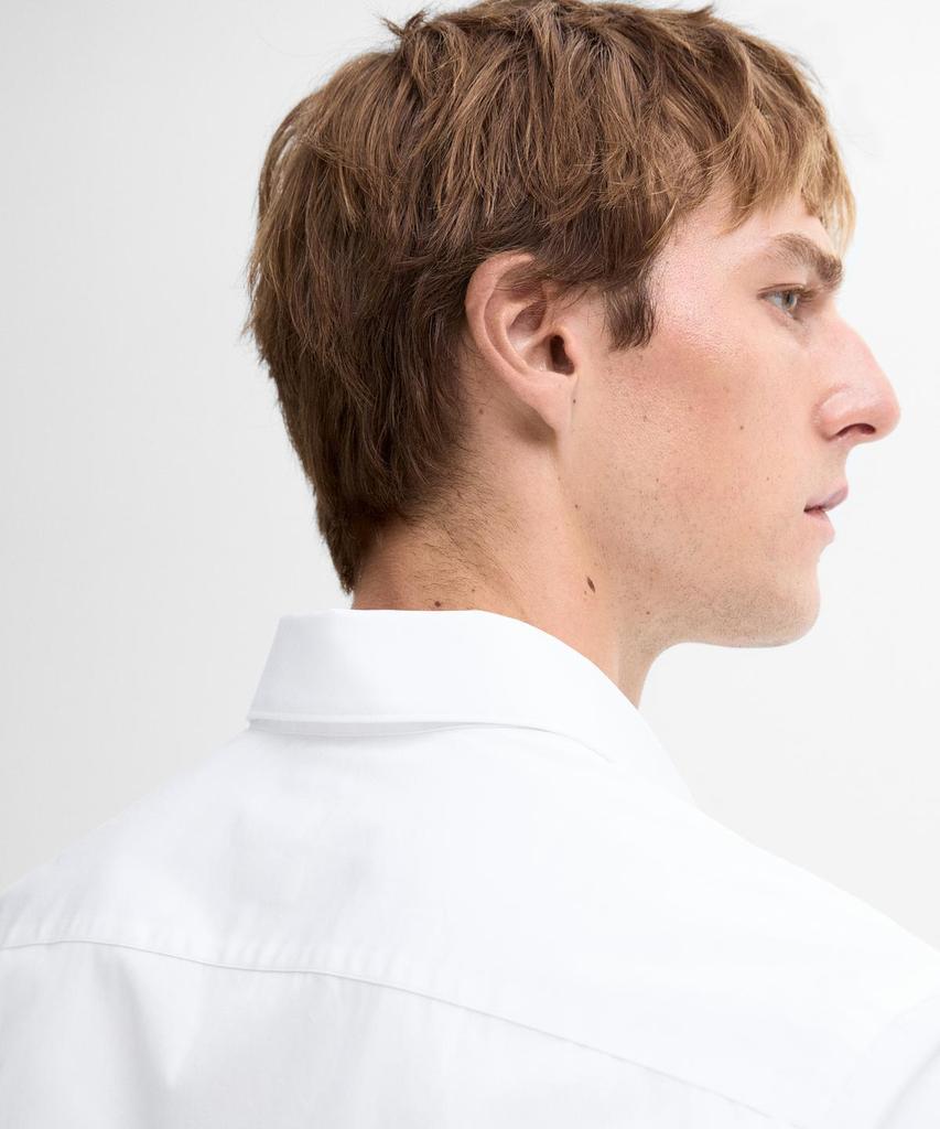 Masimodutti Slim Fit 100% Cotton Poplin Shirt