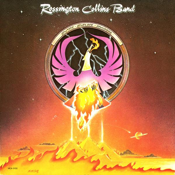 Виниловая пластинка ROSSINGTON COLLINS BAND Anytime Anyplace Anywhere MCA5130 MCA Records 1980 Канада Рок Б/у