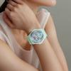 Casio BABY-G Waterproof 100 Meters Quartz Movement Resin Strap Japanese and Korean Watch Women’s Watch White Dial BGA-100ST-3A2021