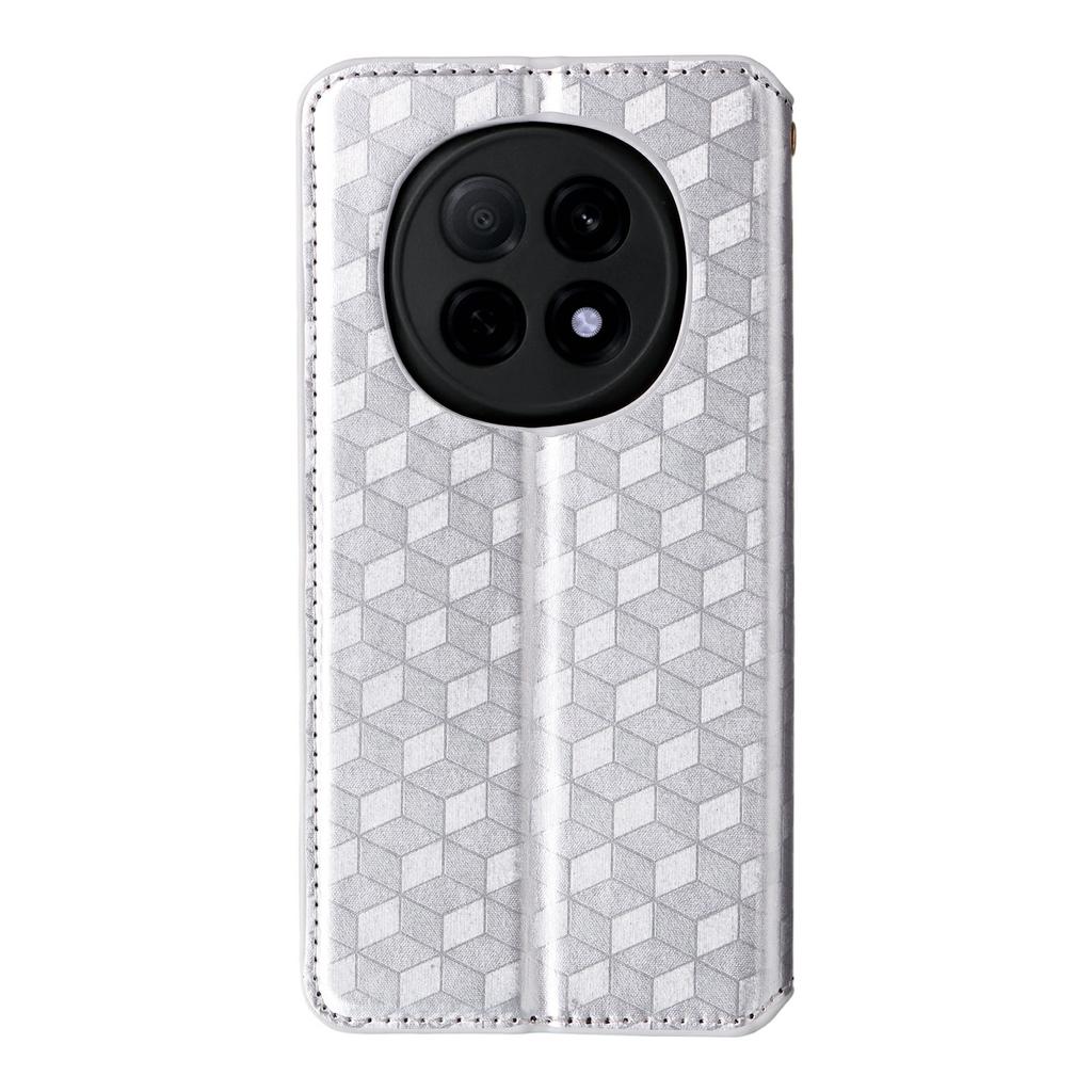 For Oppo F29 Pro 5G (Global)/A5 Pro 5G (China) Case Wallet Rhombus Imprinted Leather Phone Cover