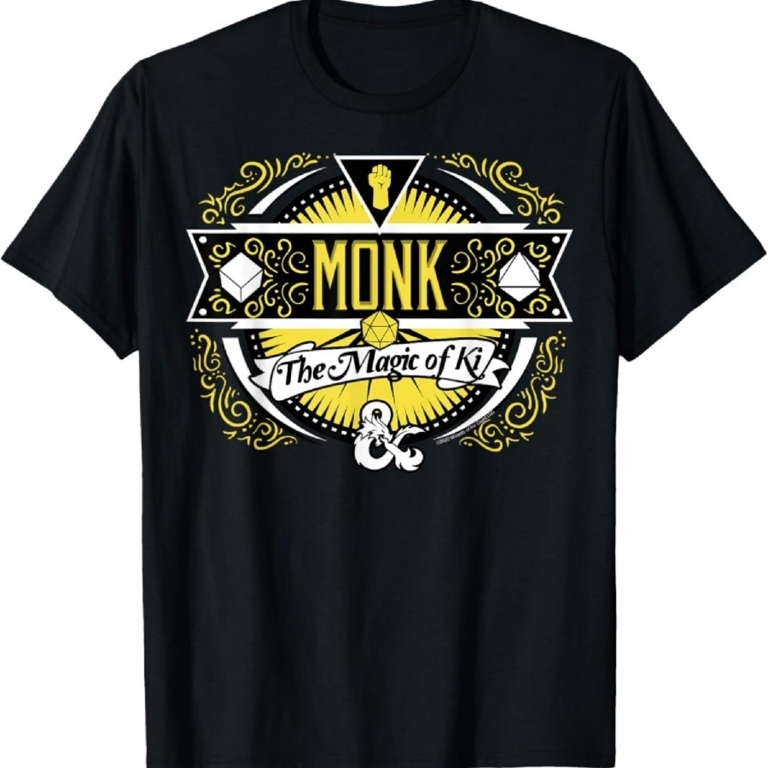 

Dungeons & Dragons Monk The Magic Of Ki T-Shirt XXXXXL різнокольоровий
