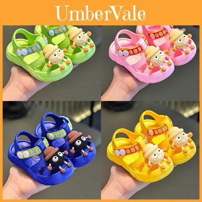 Cartoon Playground Kids Sandals With Nonslip Sole For Summer Play And Water Fun