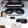 Car Sun Visor Glasses Storage Box Holder Organizer for Toyota GR TRD Corolla RAV4 LEVIN Yaris C-HR Camry Prado Prius TRD Car Styling