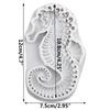 Seahorse Silicone Molds Hippocampus Fondant Mold Cake Decorating Tools Cupcake Topper Candy Chocolate Gumpaste Mold