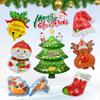 Celebrate Christmas with 18/32-Inch Aluminum Foil Balloons - Festive Santa and Snowman Decorations