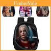Spacious 15 Inch Harley Quinn Backpack Large Capacity Lightweight Oxford Fabric