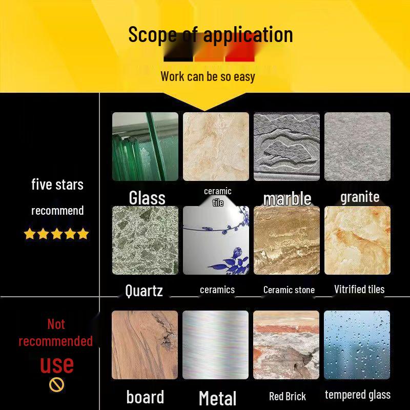 Angle Grinder Hole Saw for Stone, Tile, Marble, and Rock Drilling