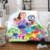 1pc Blanket Ms. Rachel Print Design, Lightweight Blanket for Sofa, Bed- Soft &Warm, Gift for All Seasons like Christmas, Halloween