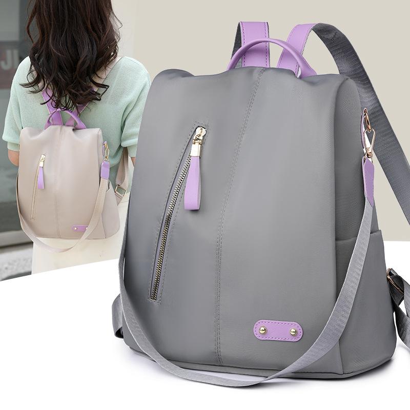 New Women's Anti-theft Large-capacity Casual Backpack Oxford Travel Shoulder Backpack Student Bag