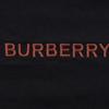 Burberry Topstitched Monogram Motif Cotton Oversized T Shirt 80575481