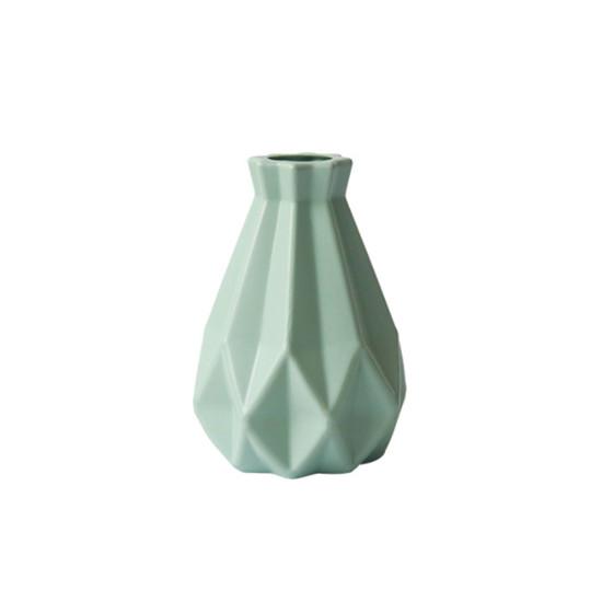 Jolensoy Ceramic Flower Vase Minimalism Modern Flower Vase Arrangements Hydroponic Flower Vase for Home Office Decoration Green Jolensoy Ceramic Flower Vase Minimalism Modern Flower Vase Arrangements Hydroponic Flower Vase for Home Office Decoration Green