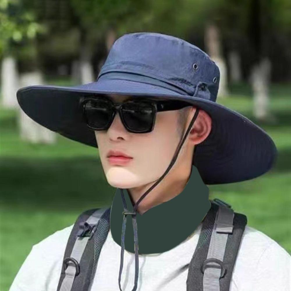 Anti-UV Fishing Cap Anti-Sun Sunscreen Hat Fashion Beach Hat  Summer