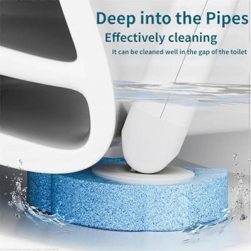 Disposable Toilet Brush, Disposable Toilet Cleaner, Powerful Cleaning, Extended Handle for Toilet B