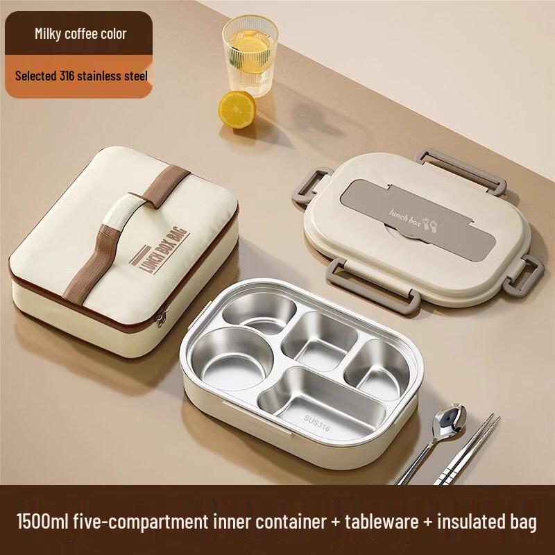 ZISIZ 316 Stainless Steel Insulated Lunch Box