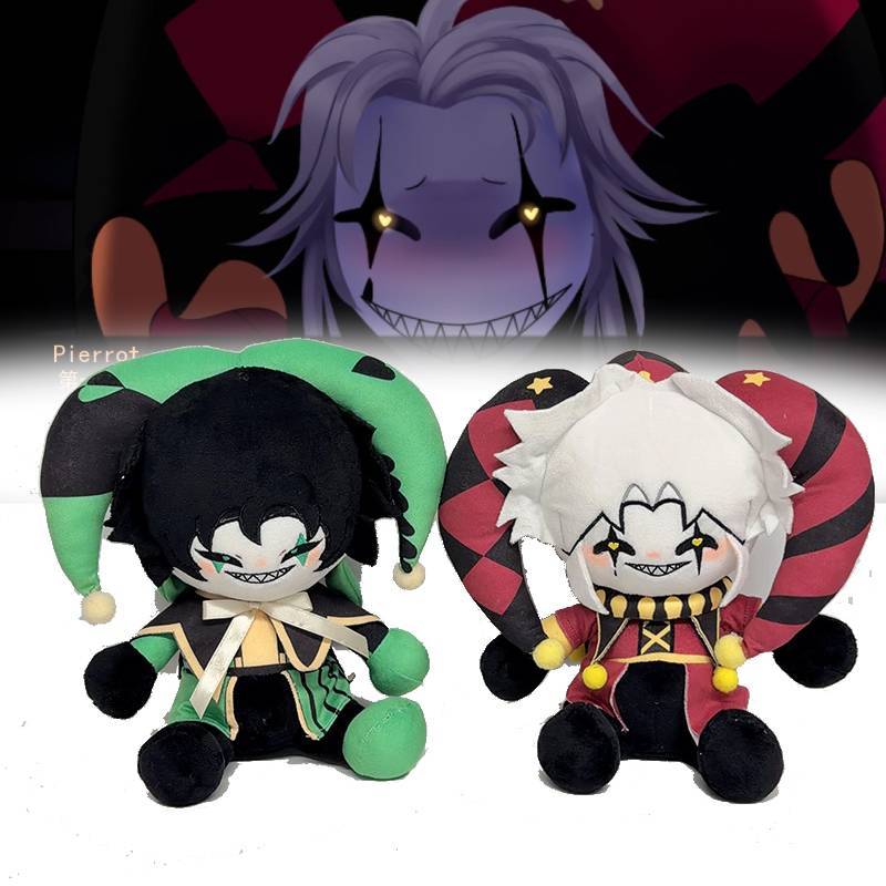The Freak Circus Harlequin Pierrot Plush Toy With Soft Short Pile For Kids And Adults