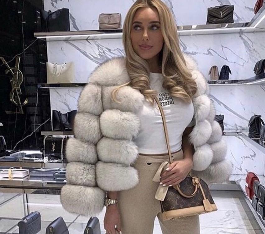 Fur European And American Imitation Fox Fur Imitation Fur Jacket Women'S Short Long-Sleeved Fur Artificial Fur, Fur Women