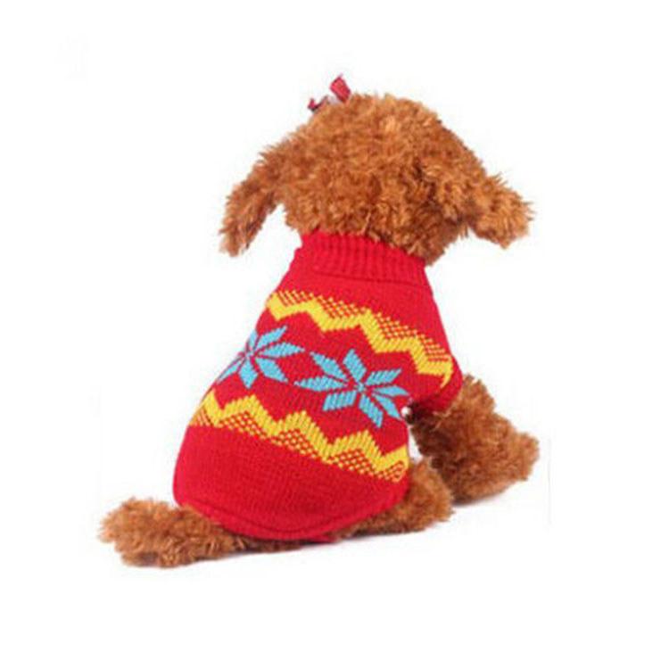 Pet Sweater For Dogs And Cats With Ethnic Design And Pullover Style For Winter Comfort