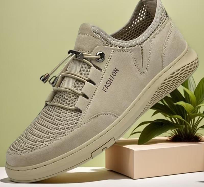 Sports men's shoes breathable casual summer new fly-woven soft soles, shoes men's