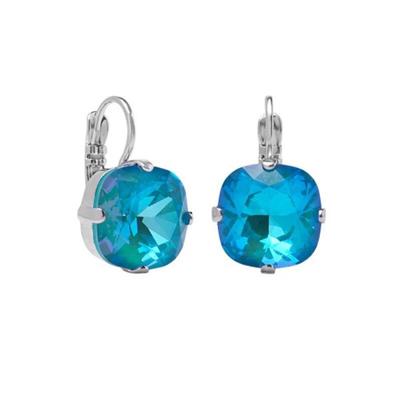 Dunumi Earrings Blue One-Touch Green Women
