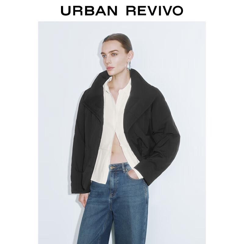 

UR Women s Elegant Raglan Sleeve Stand Collar Down Jacket XL