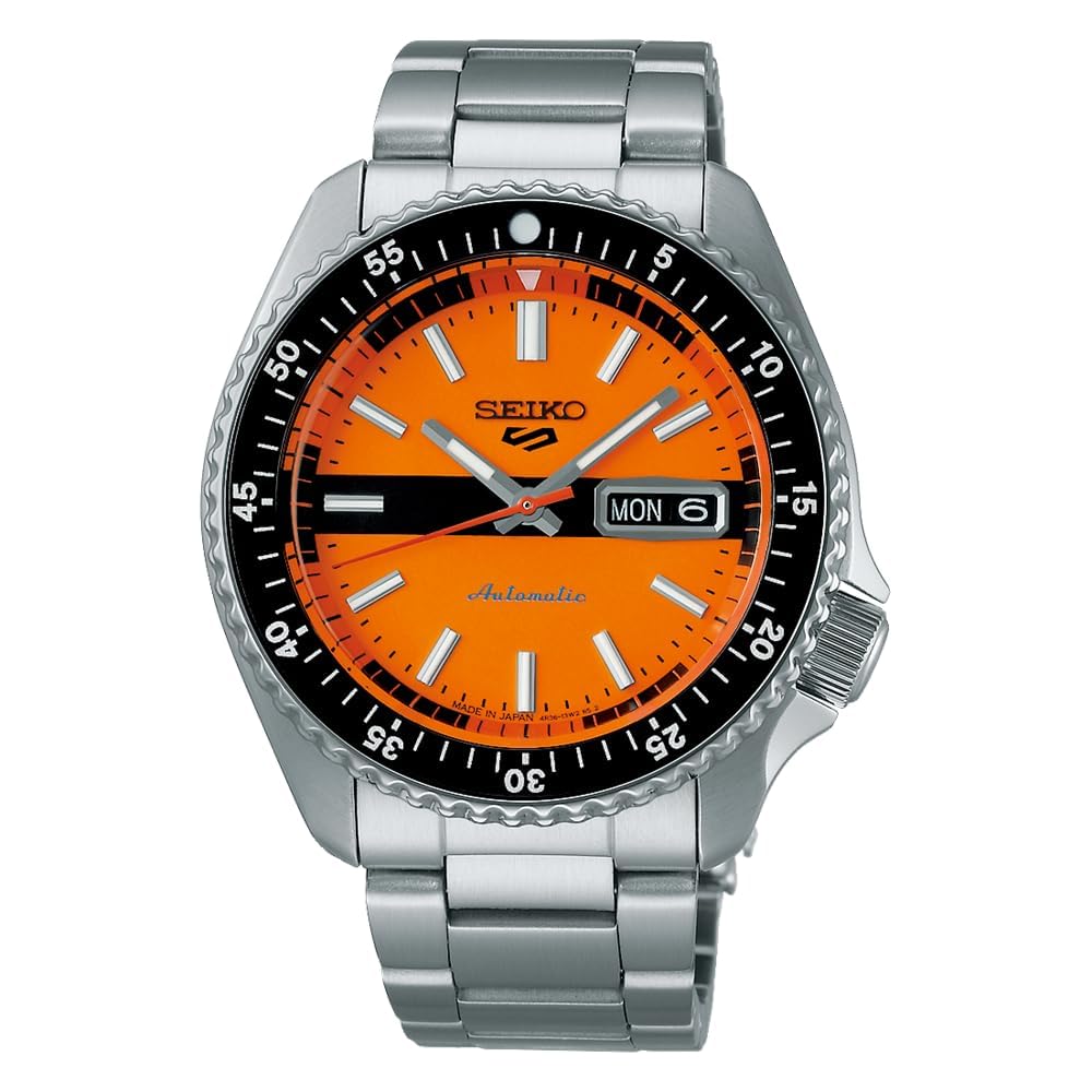 

Seiko Five Sports Retro Color Collection Special Edition Men s Watch SBSA219 Orange Black