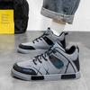 Fashion Leather Men Shoes Sneakers Trend Casual Shoes Breathable Leisure Male Sneakers Men Non-slip Footwear Men Skateboarding Shoes