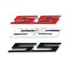 1Pc New SS Car Styling 3D Metal Chrome Zinc Alloy Emblem Car Body SS Front Grill Badge Sticker Decal for Camaro SS