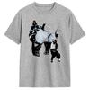 Michael Jackson King Of Pop Moonwalk Men's T Shirt  Funny Tees Short Sleeve Crewneck T-Shirts 100% Cotton Printing Tops