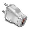 USB Universal Adapter Wall Mobile Phone Charger Travel Power Adapter DC 5V 1A USB Charger For Phones Tablet Computers EU US Plug