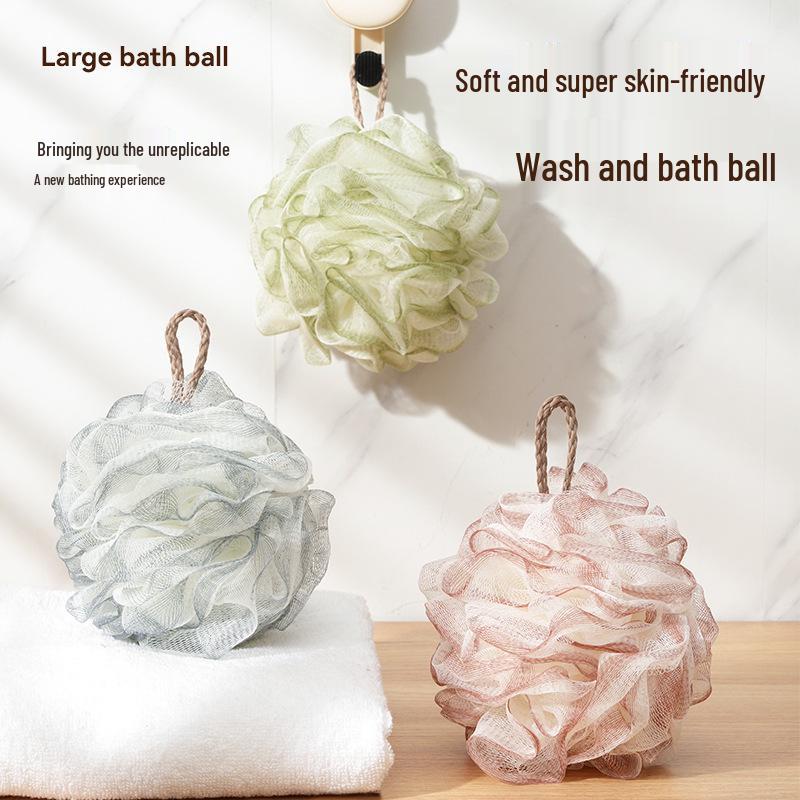 Durable Extra-Large Exfoliating Bath Ball with High-End Packaging