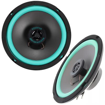 Calm Wish Car Car 12V Compatible Speakers, Tweeter/Woofer, Door/Rear Satellite, Coaxial, In-Car, 100W, 6.5-inch, 2-Piece